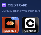 How to pay fees: Kryll website screenshot