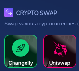 How to pay fees: Kryll website screenshot